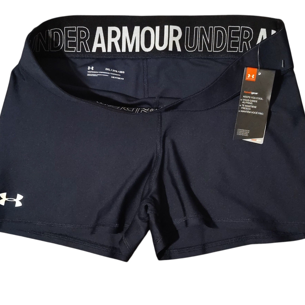 Under Armour Women's Navy Athletic Shorts